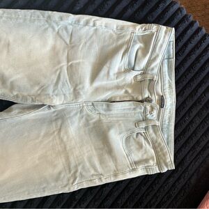 American Eagle Outfitters Women's Light Blue Skinny Jeans